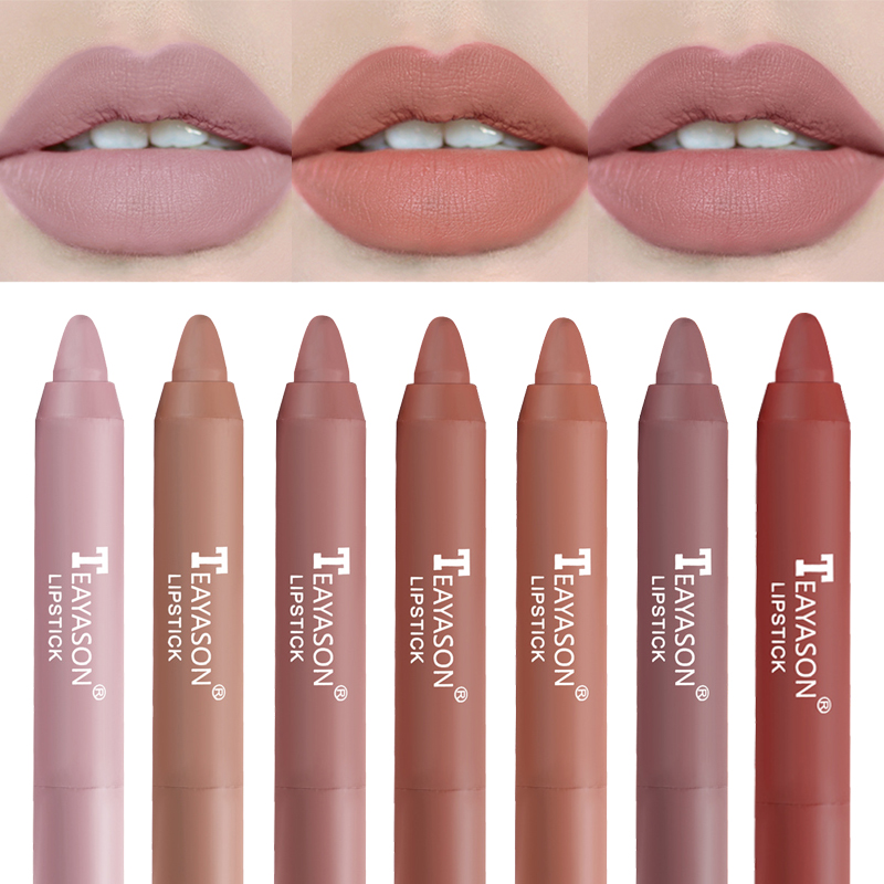 Matte Velvet Lip Tint Long Lasting - Nude Velvet Matte Lipstick Pen Waterproof
