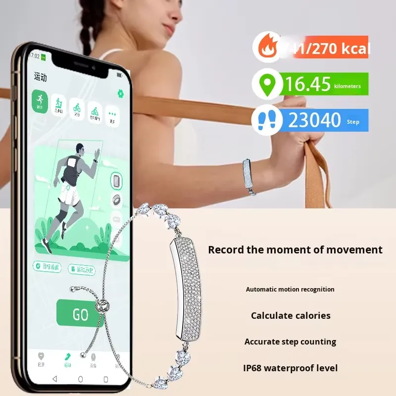 Cross-border New Smart Bracele - Health Monitors ulasan dan harga
