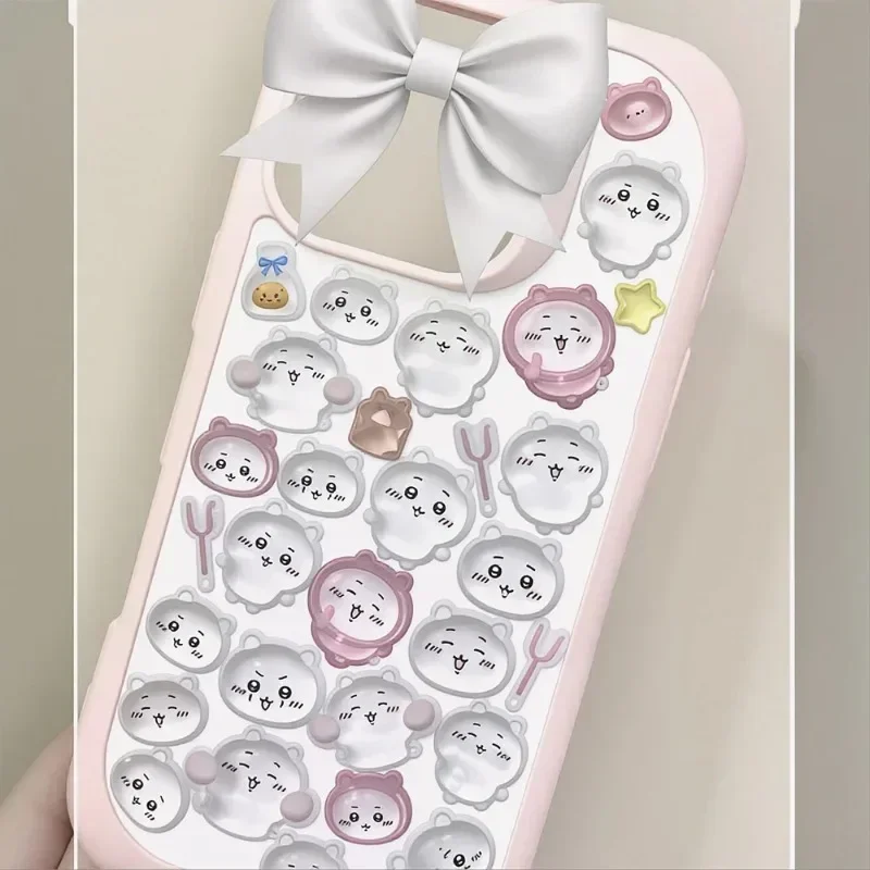 Chiikawa 3D Raised Crystal Epo - Nail Art ulasan dan harga
