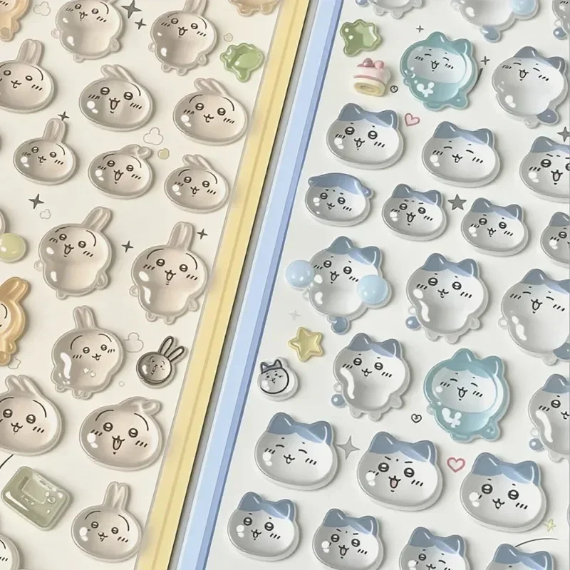 Chiikawa 3D Raised Crystal Epo - Nail Art ulasan dan harga