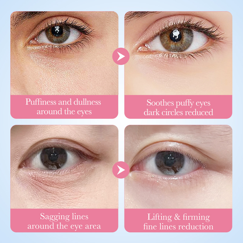 60pcs Sakura Collagen Eye Mask - Collagen Under Eye Patches ulasan dan harga