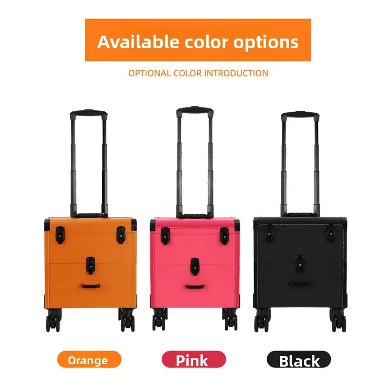 Beauty Case Trolley Durable Mu - Nail Art ulasan dan harga