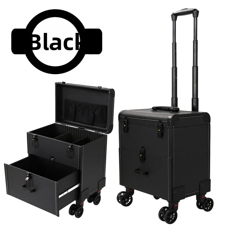 Beauty Case Trolley Durable Mu - Nail Art ulasan dan harga