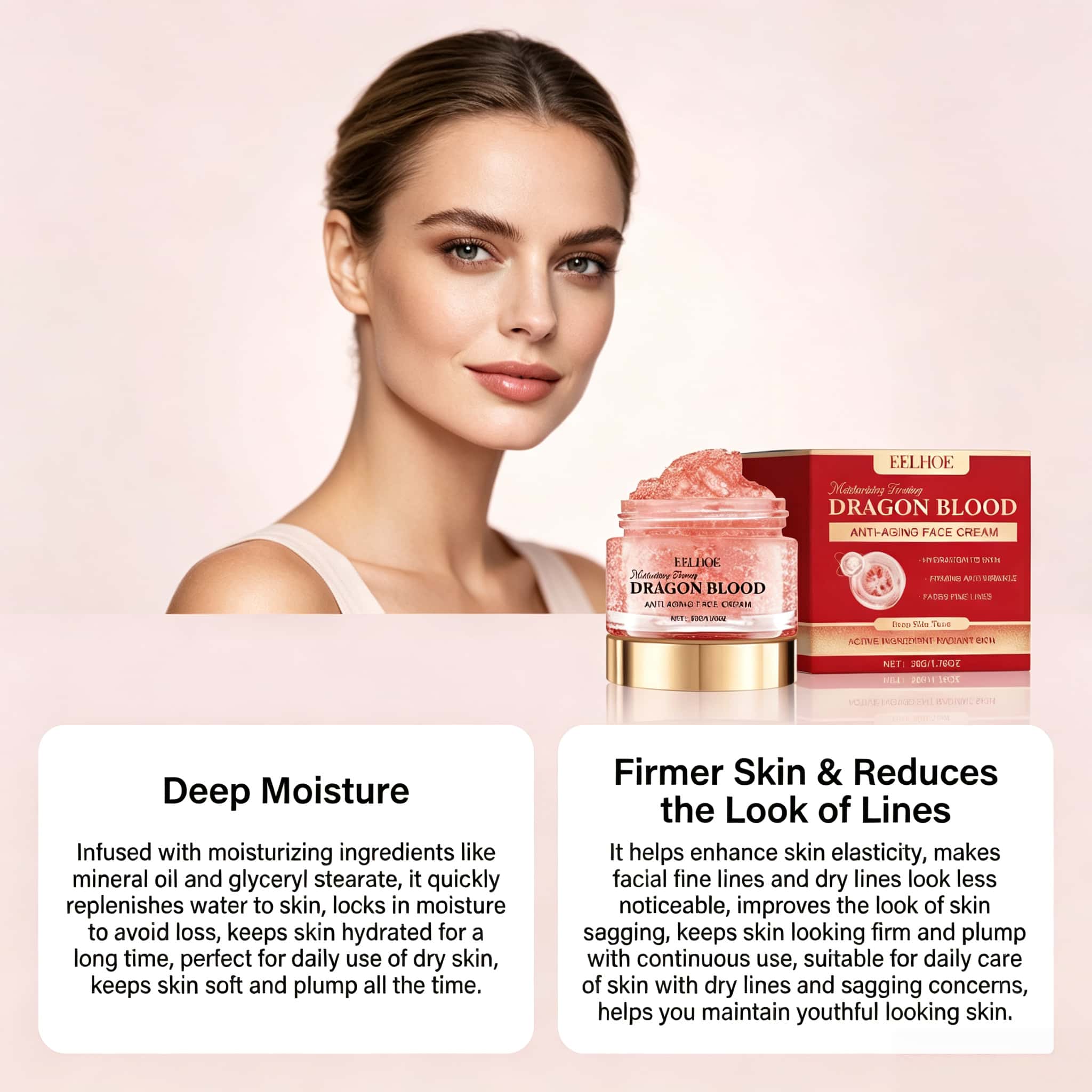 Dragon Blood Anti-Aging Face C - Hyaluronic Acid Facial Serum ulasan dan harga