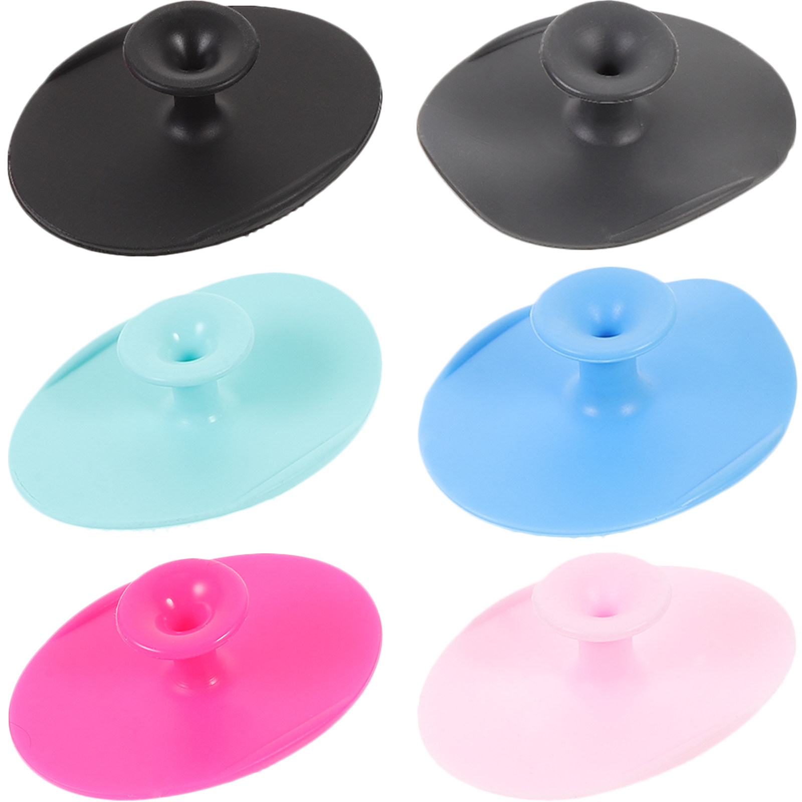 6 Pcs Cleansing Brush Pore Cle - Silicone Face Scrubber Electric ulasan dan harga