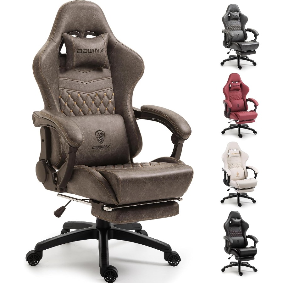Big Tall Vintage Gaming Chair  - Massage ulasan dan harga