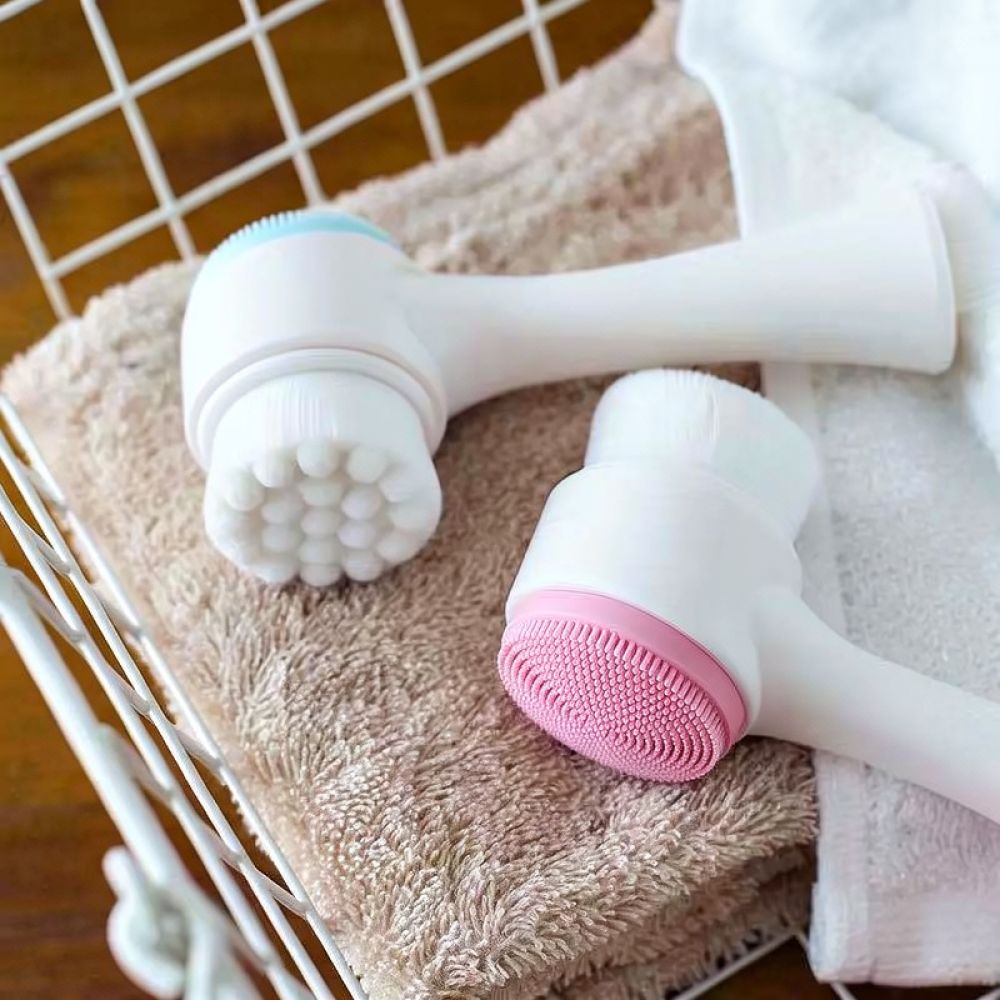 Silicone Facial Cleaning Brush - Silicone Face Scrubber Electric ulasan dan harga