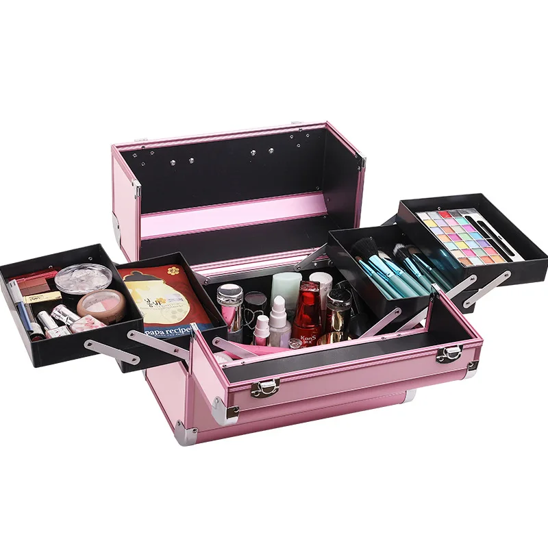 Large Capacity Double Open Mak - Makeup ulasan dan harga